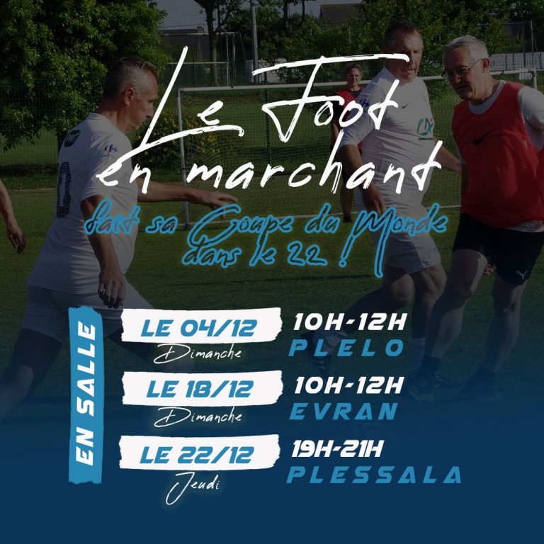 Rassemblements Foot En Marchant District De Football Des Cotes D Armor