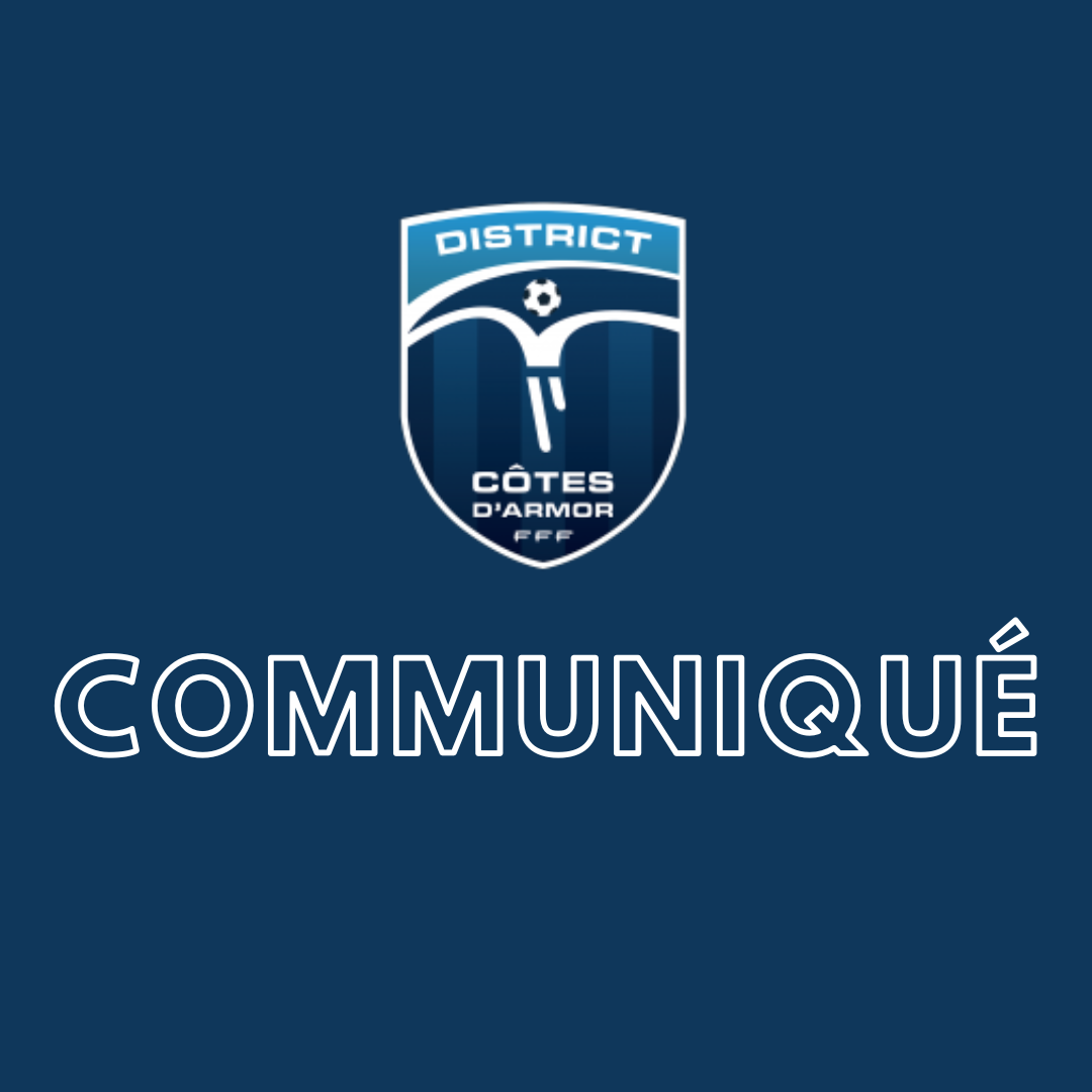 District – DISTRICT DE FOOTBALL DES COTES DARMOR